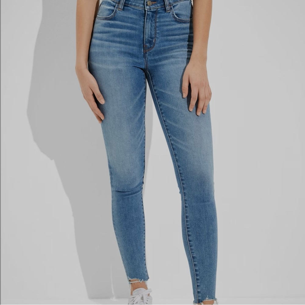 American Eagle curvy hi-rise jeggings